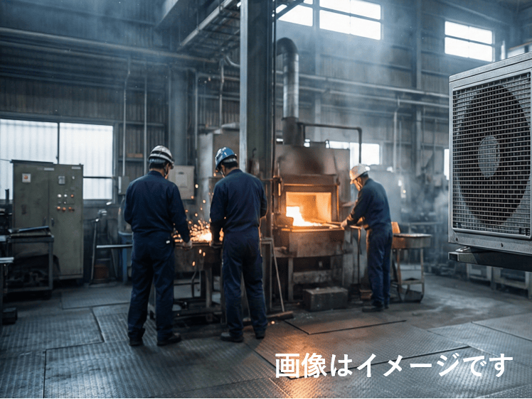 過酷な製造現場での空調導入実績多数！油・粉塵・高熱環境もお任せください